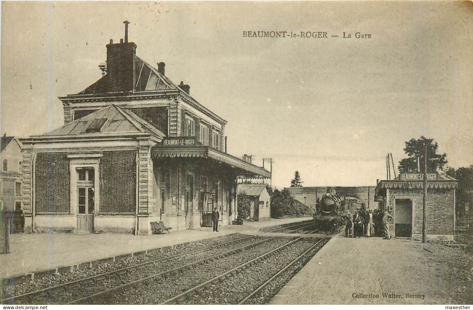 BEAUMONT LE ROGER La Gare (train) - Beaumont-le-Roger