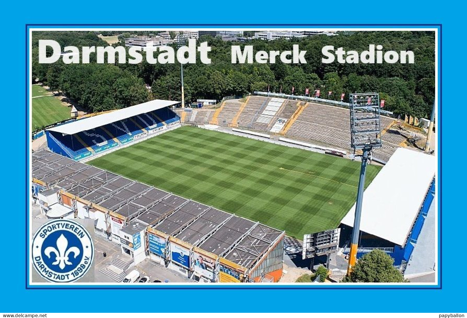 CP.STADE.  DARMSTADT  ALLEMAGNE  MERCK  STADION    # 2387M-B 2005 - Fútbol