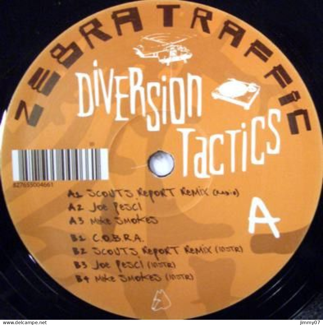 Diversion Tactics - Scouts Report Remix (Radio) (12", EP) - 45 Toeren - Maxi-Single