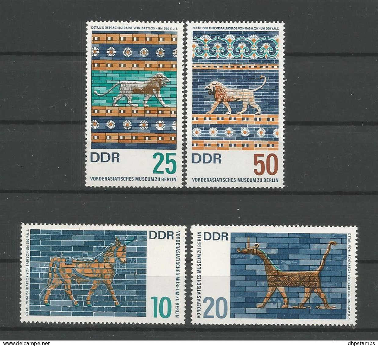 DDR 1966 Asian Museum Berlin  Y.T. 926/929 ** - Neufs