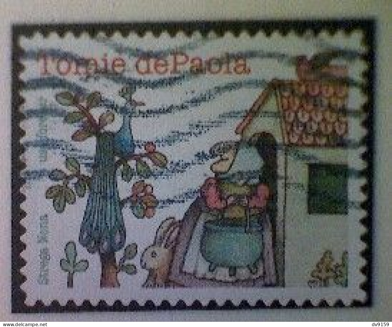 United States, Scott #5797, Used(o), 2023, Tomie De Paola, 'Strega Nona', Forever (63¢), Multicolored - Oblitérés