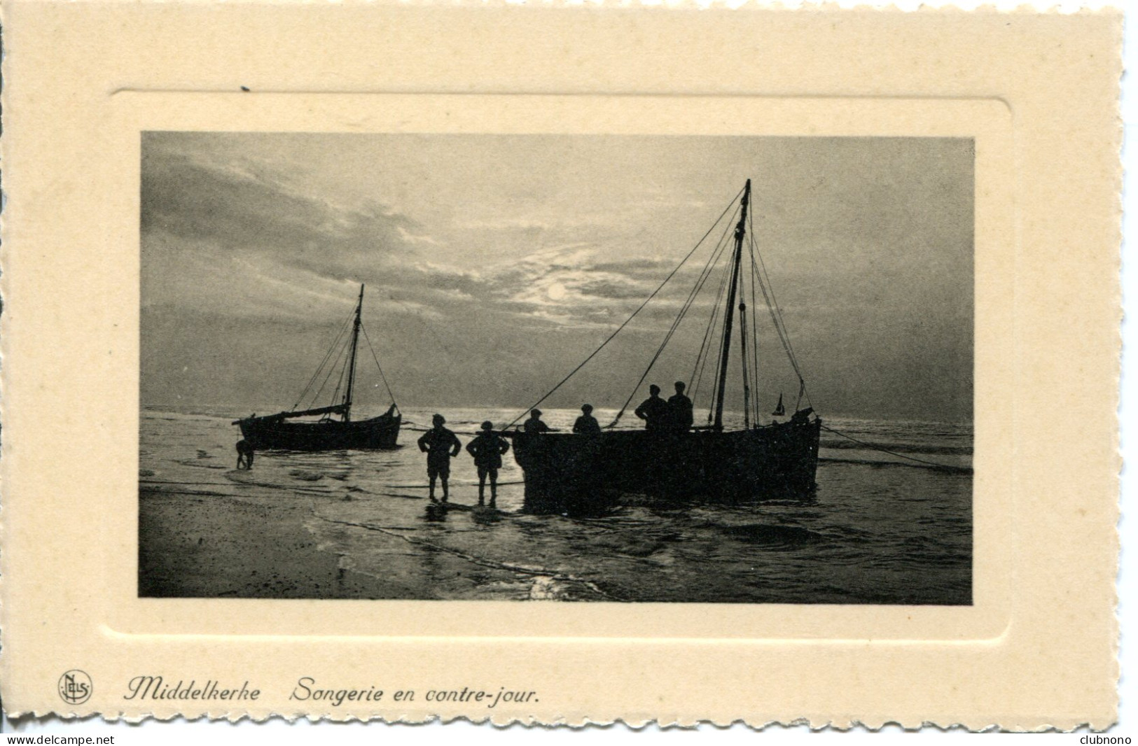 CPA - MIDDELKERKE - SONGERIE EN CONTRE-JOUR - Middelkerke