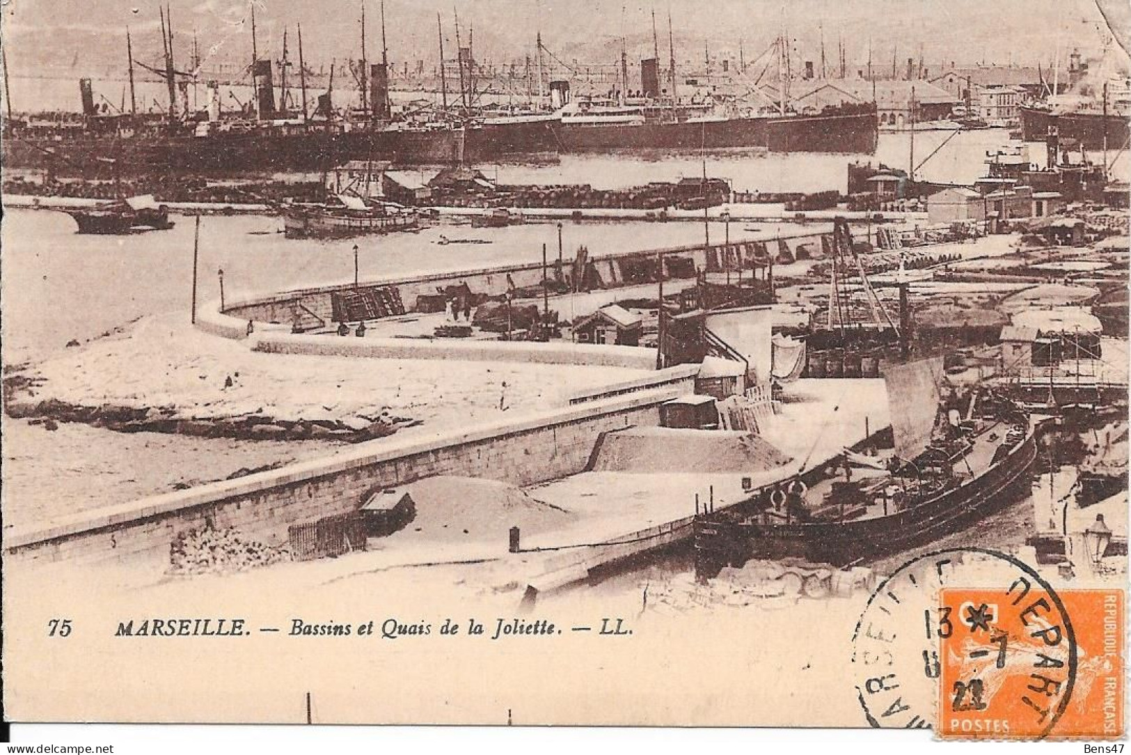 13 Marseille.Bassins Et Quais De La Joliette - Vieux Port, Saint Victor, Le Panier