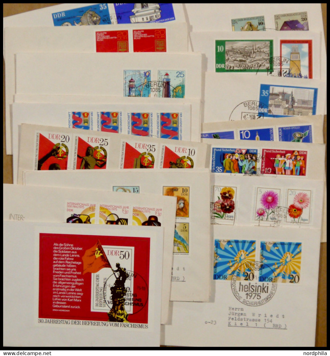 LOTS 1975, 20 Verschiedene FDC, Feinst/Pracht - Autres & Non Classés