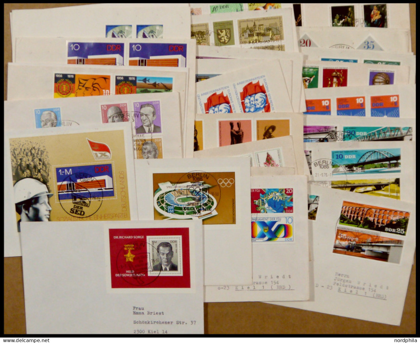 LOTS 1976, 30 FDC, Feinst/Pracht - Andere & Zonder Classificatie