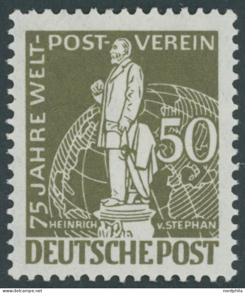 BERLIN 38 , 1949, 50 Pf. Stephan, Pracht, Mi. 180.- - Neufs