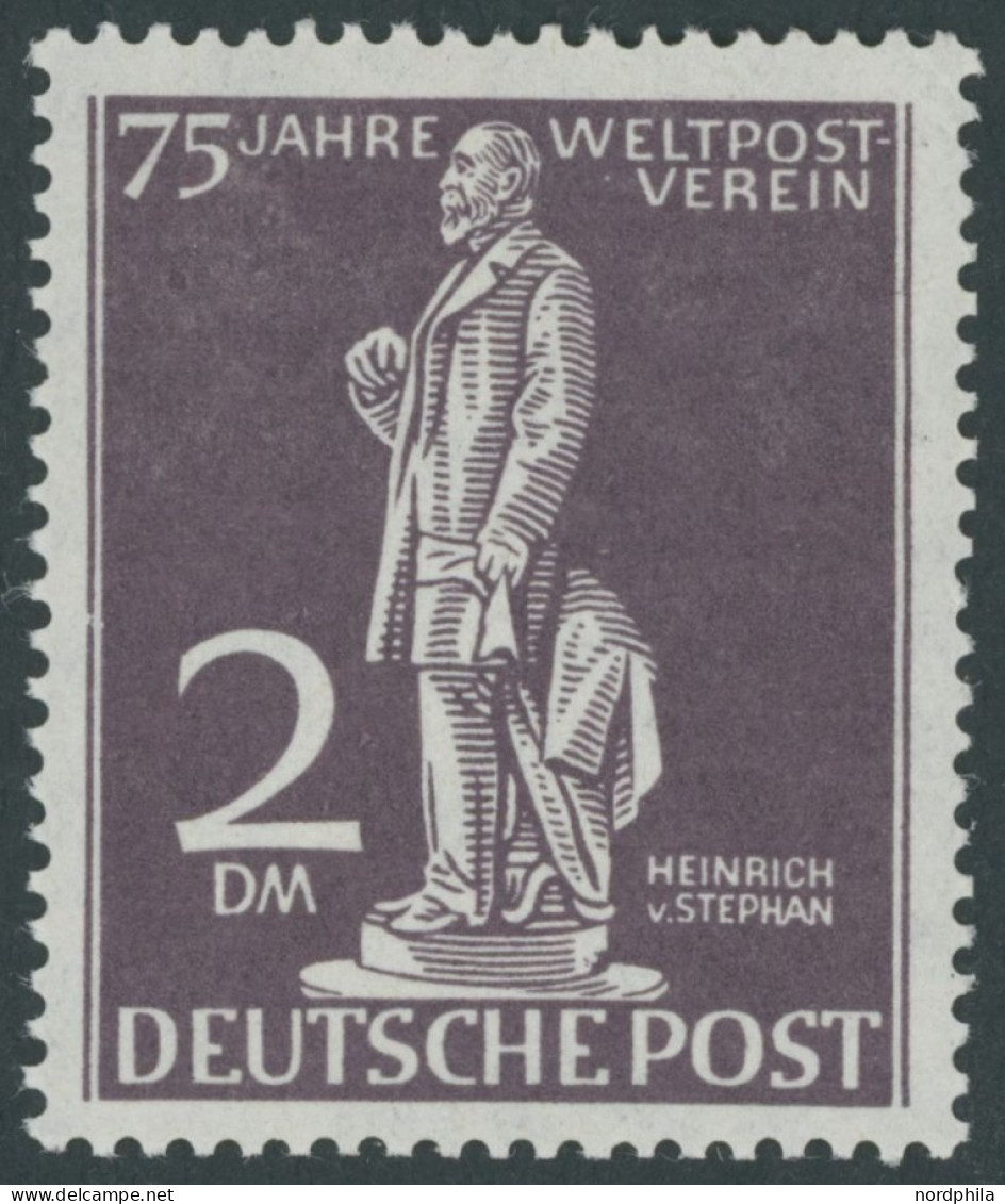 BERLIN 41II , 1949, 2 M. Stephan Mit Abart Große Einbuchtung Am Unteren Denkmalsockel über Letztem E Von Deutsche, Postf - Sonstige & Ohne Zuordnung