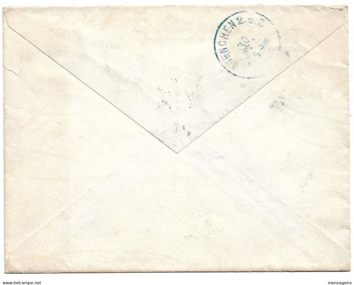 (C04) REGISTRED 1P. STATIONERY COVER UPRATED BY 2P. STAMP - CAIRE/R => GERMANY 1903 - 1866-1914 Khédivat D'Égypte