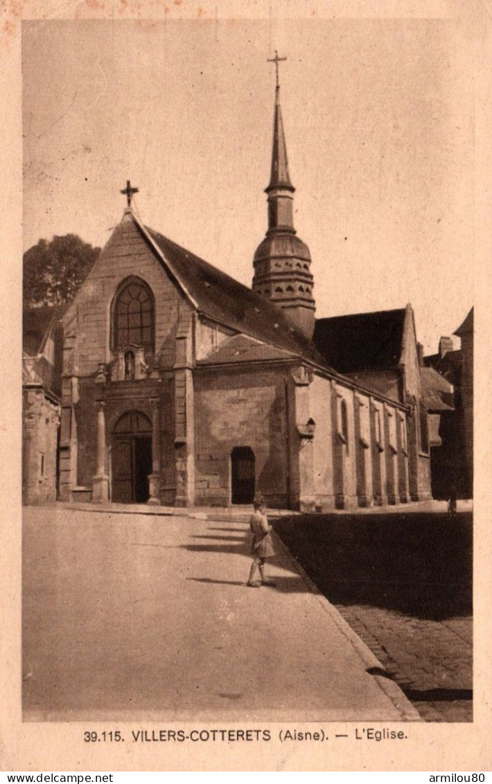 N°265 D1  VILLERS COTTERETS L EGLISE - Villers Cotterets