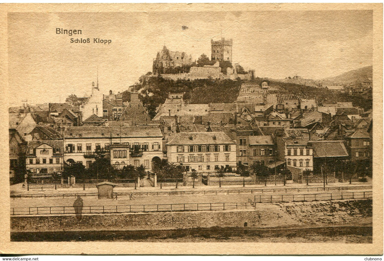 CPA -  BINGEN - SCHLOSS KLOPP - Bingen