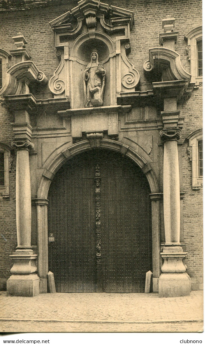 CPA - GAND - MUSEE D'ARCHEOLOGIE - PORTE DE L'ANCIEN BEGUINAGE (STE ELISABETH) - Gent