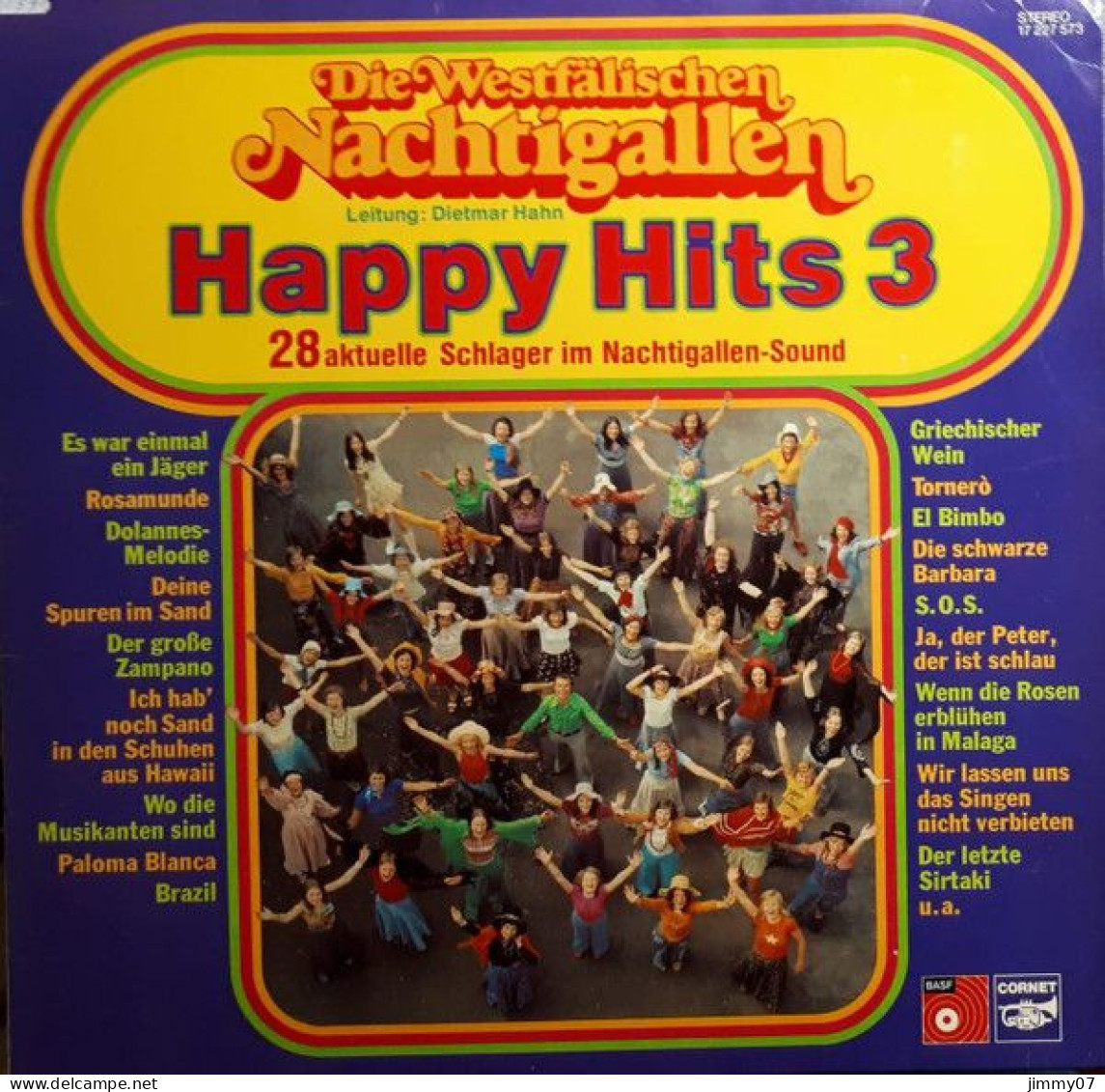 Die Westfälischen Nachtigallen - Happy Hits 3 (28 Aktuelle Schlager Im Nachtigallen-Sound) (LP, Album, Club) - Disco & Pop