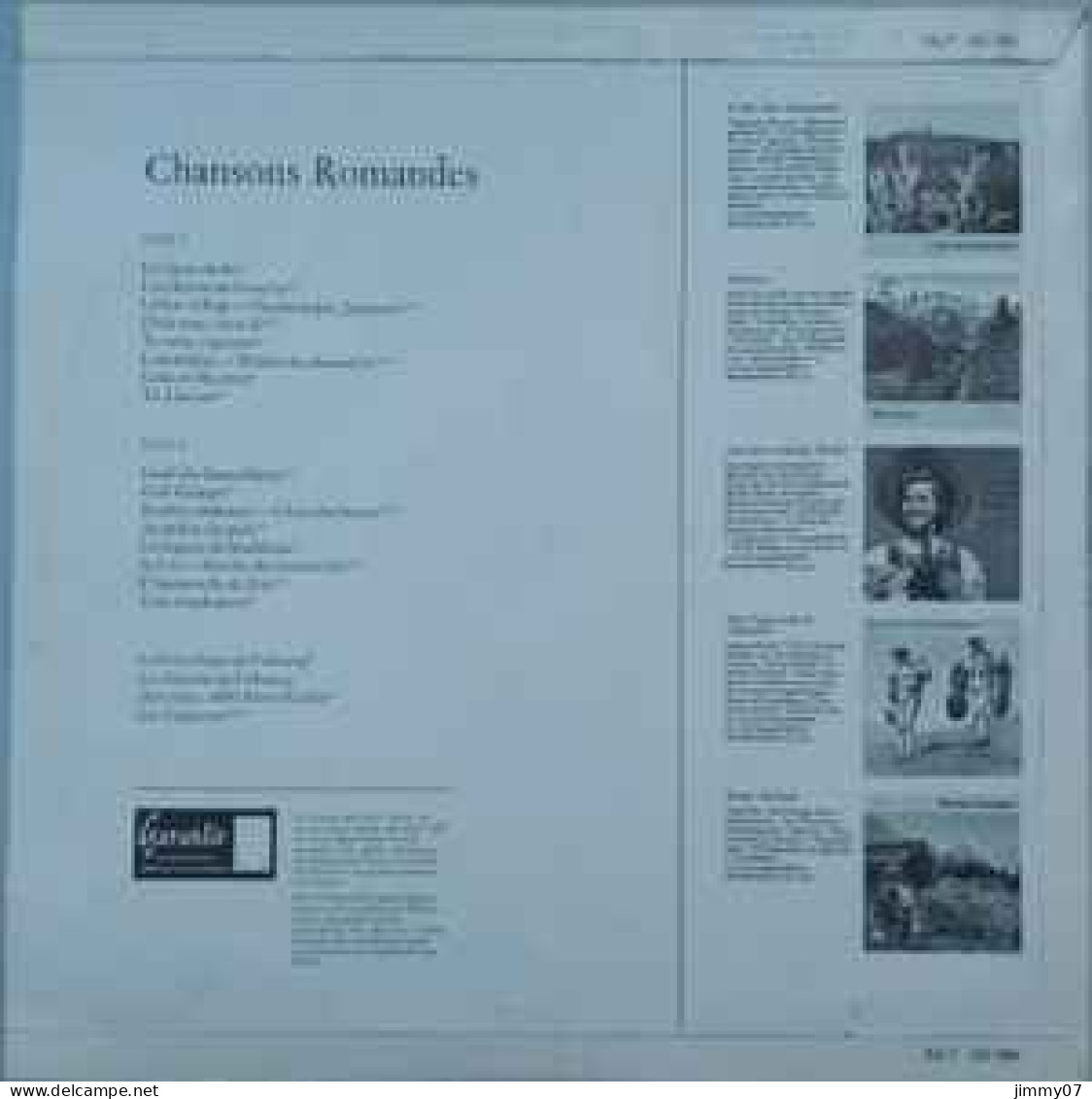 Le Petit Chœur De Fribourg, La Chanson De Fribourg, Les Fanfarons - Chansons Romandes (LP, Comp) - Country Et Folk