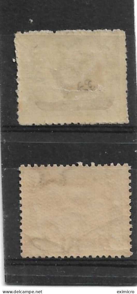 COOK ISLANDS 1915 ½d  SG 39 And 39a  MOUNTED MINT Cat £26 - Cook Islands