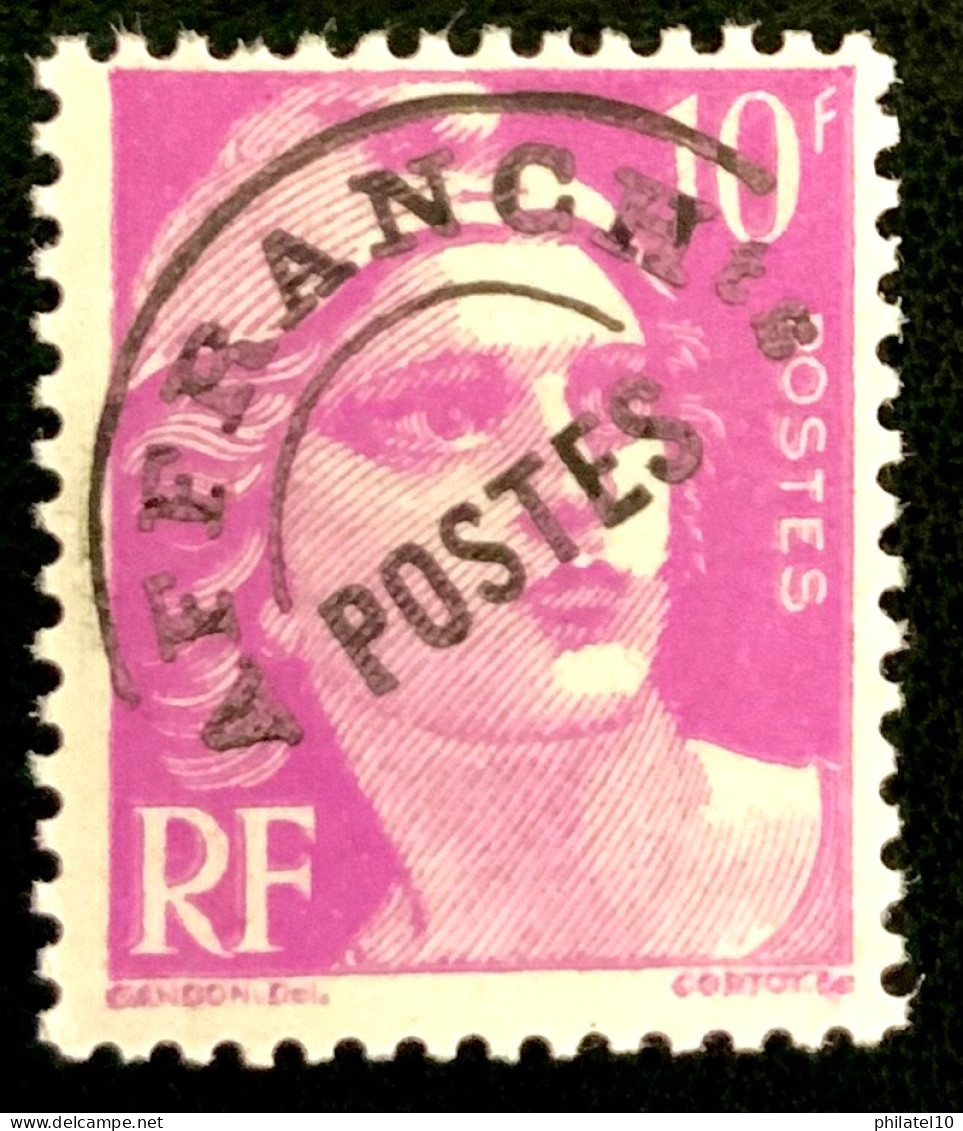 1948 FRANCE N 102 MARIANNE 10F PREOBLITERE TYPE DE GANDON - NEUF** - Neufs