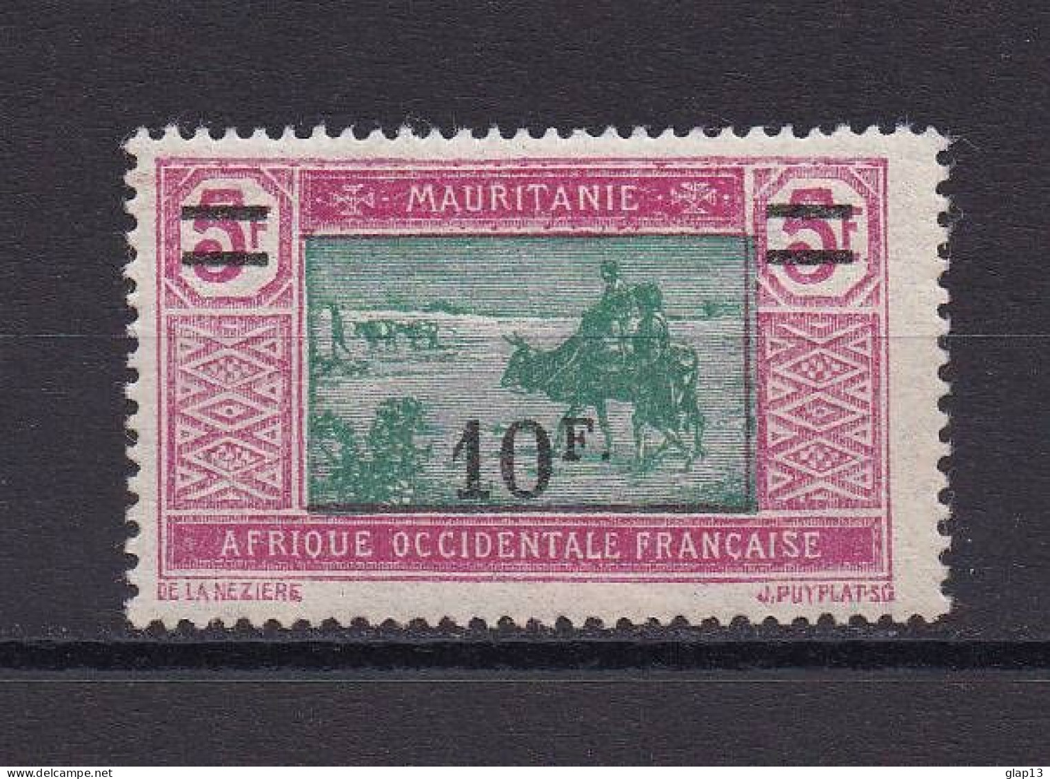 MAURITANIE 1924 TIMBRE N°55 NEUF** - Neufs