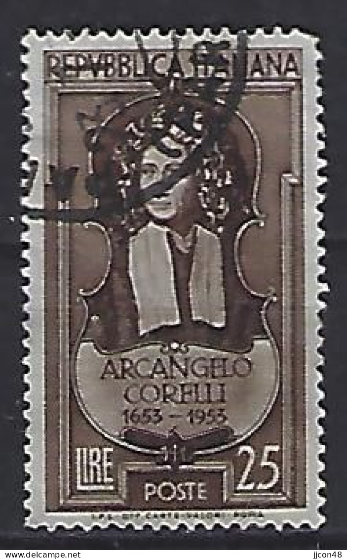 Italy 1953  Arcangelo Corelli (o) Mi.883 - 1946-60: Usados