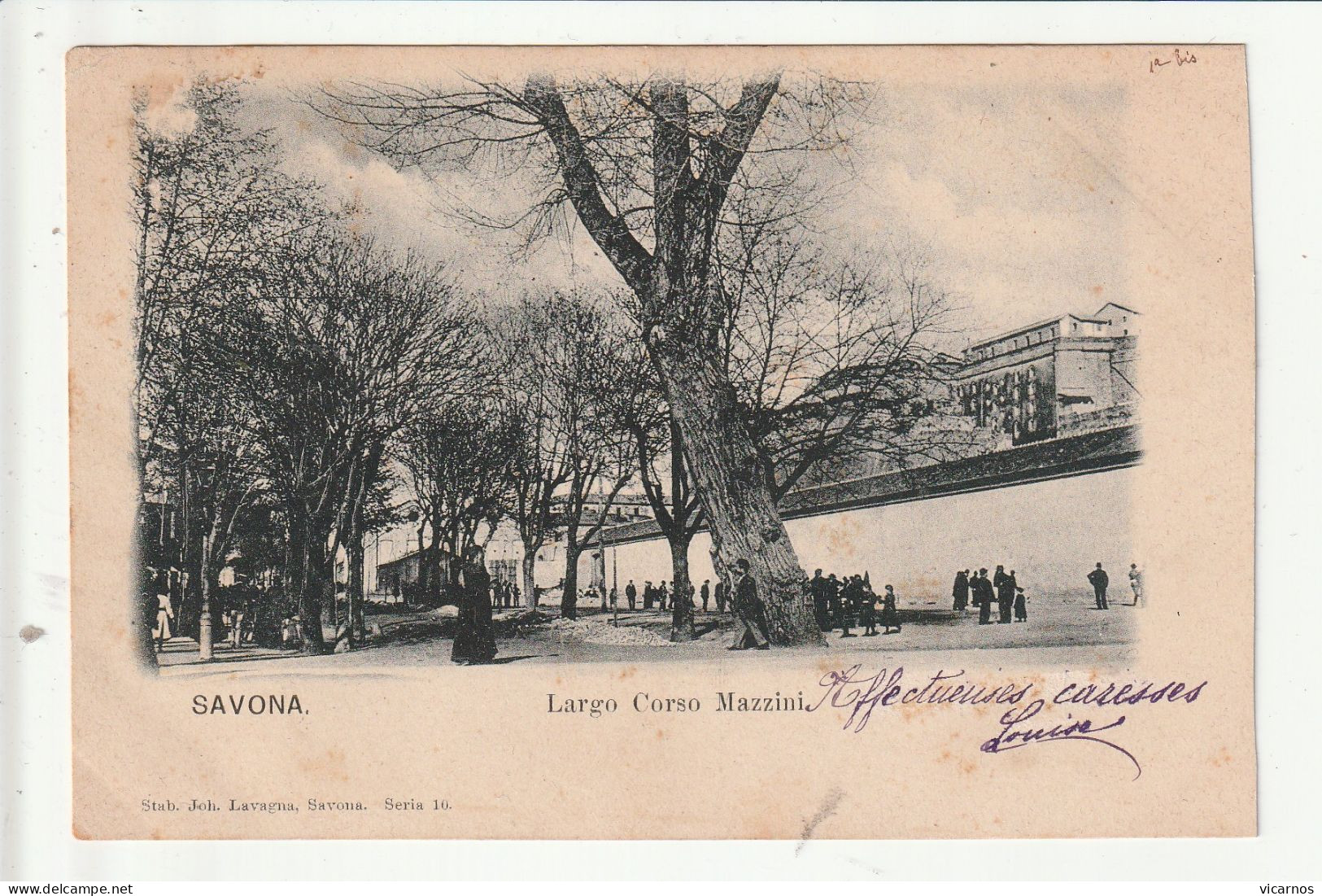 CP ITALIE SAVONA Largo Corso Mazzini - Savona