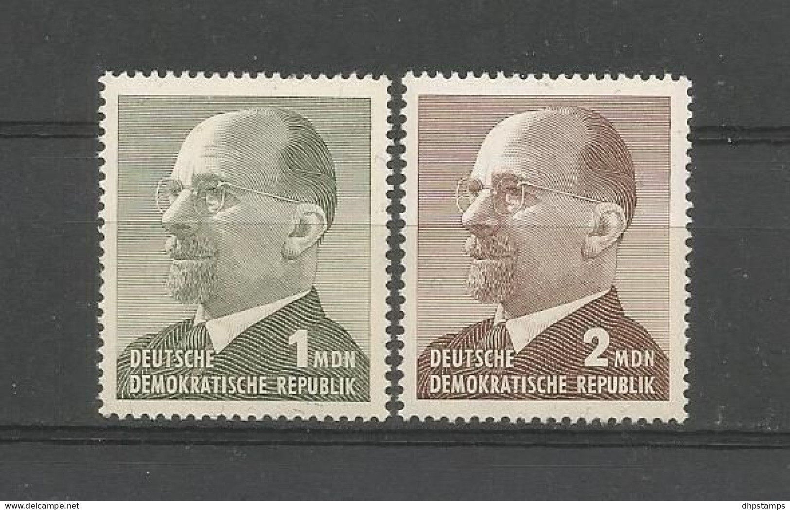 DDR 1965 Definitives Y.T. 786/787 ** - Neufs