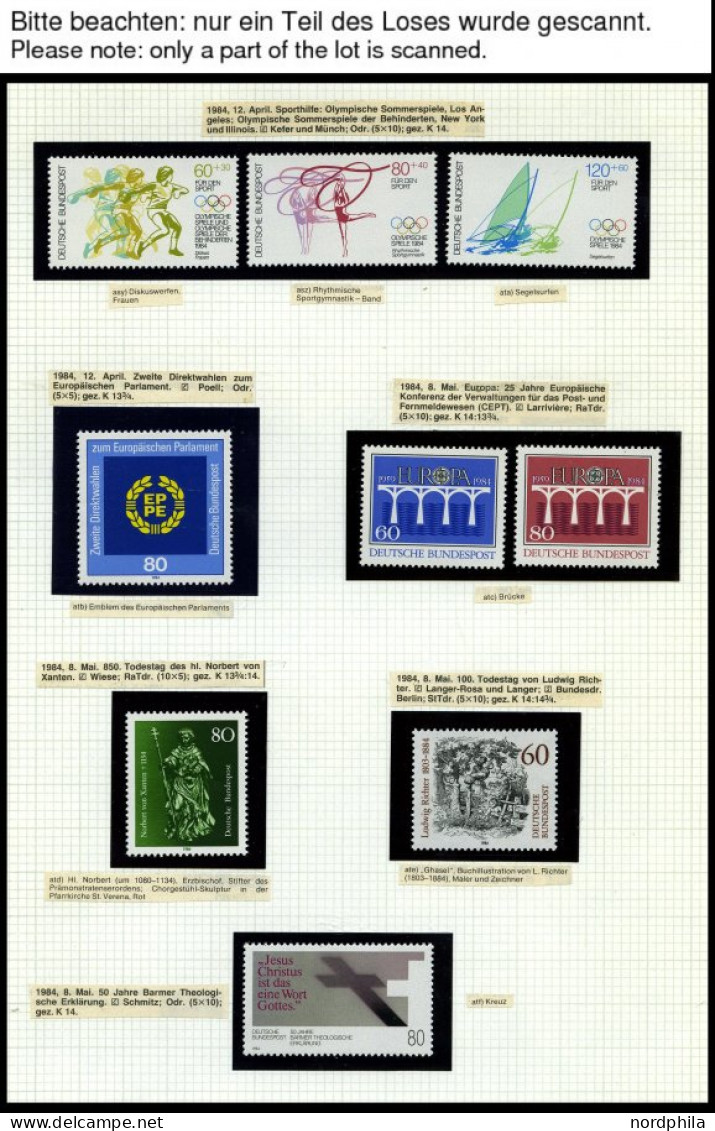 JAHRGÄNGE 1197-1267 , 1984/5, 2 Komplette Jahrgänge, Pracht - Used Stamps