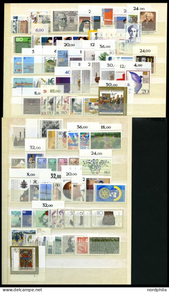 JAHRGÄNGE 1306-96 , 1987/8, 2 Jahrgänge, In Den Hauptnummern Komplett, Pracht - Used Stamps