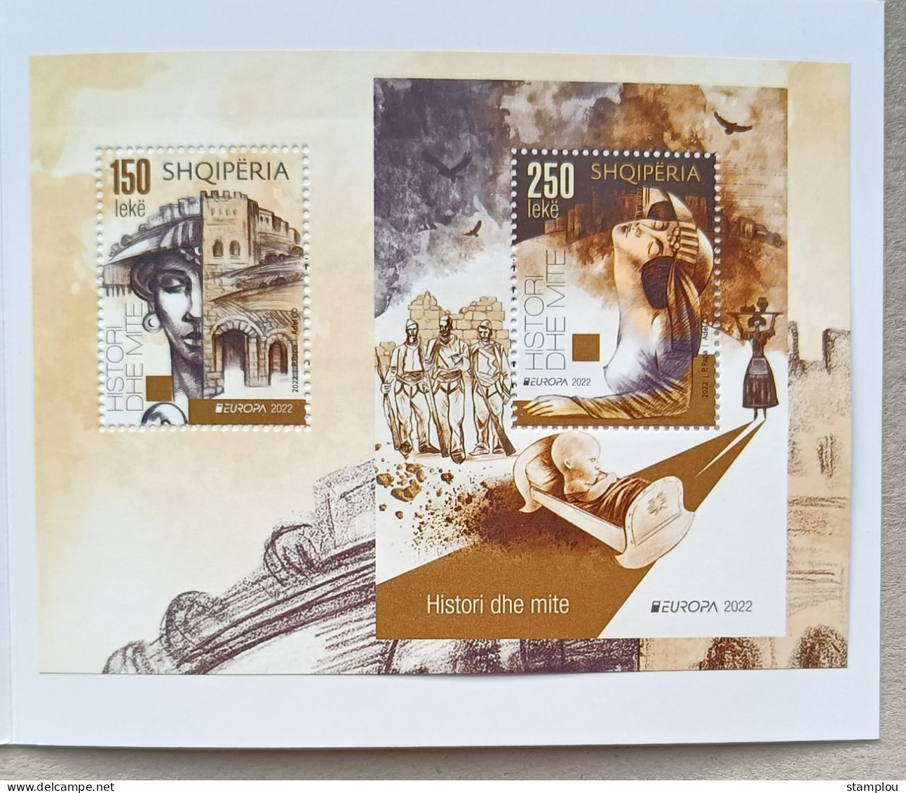 Albanie-Albania 2023 Cept 2022 Booklet - 2022