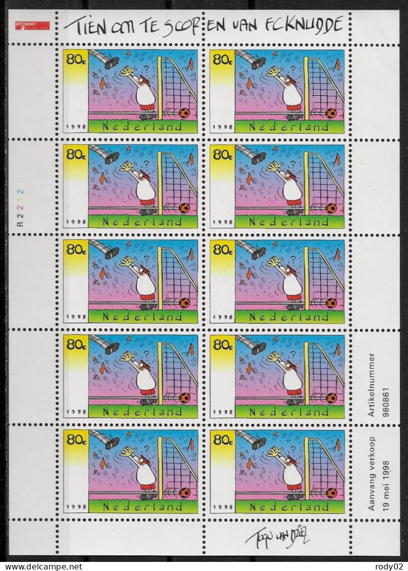 PAYS-BAS - BANDES-DESSINEES - 2 SCANS - NEUF** MNH - Bandes Dessinées