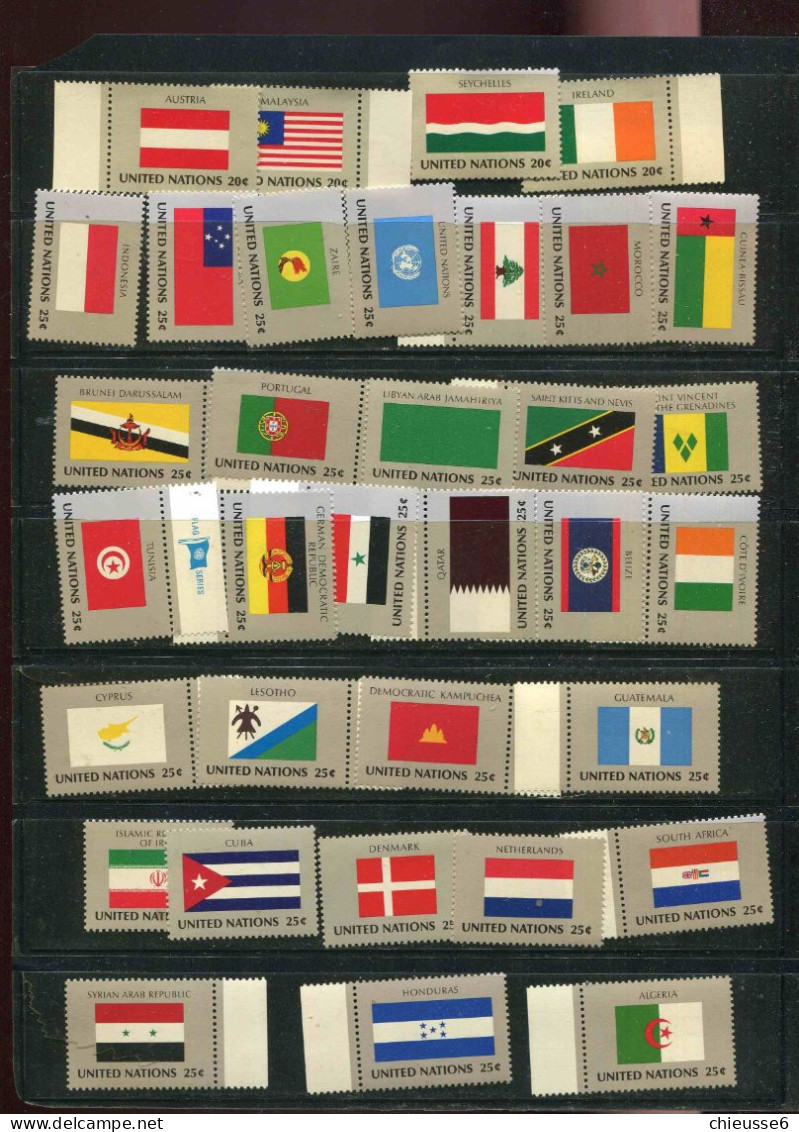 Nations Unis **  Lot De  Timbres - Other & Unclassified