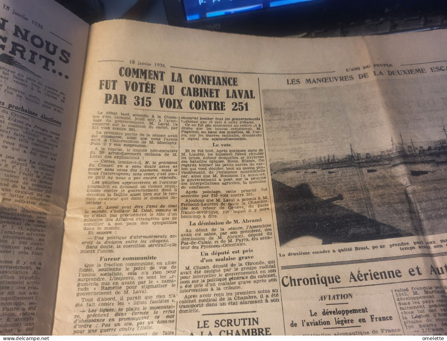 AMI PEUPLE 36/VERDICT STAVISKY KIPLING/CHANCEL 6 FEVRIER/CABINET LAVAL/ - Otros & Sin Clasificación