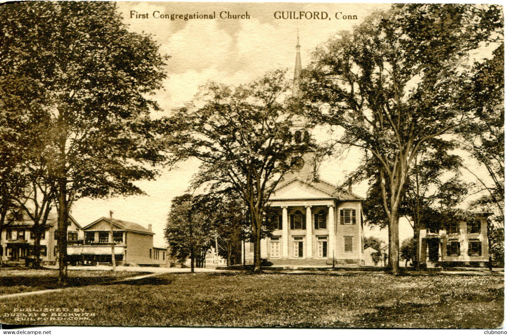 CPA - GUILFORD - FIRST CONGREGATIONAL CHURCH - Sonstige & Ohne Zuordnung