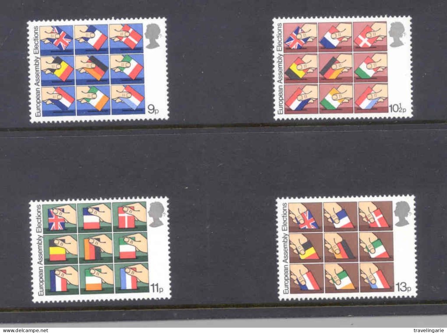 Great Britain 1979 Elections European Parliament MNH ** - Unused Stamps