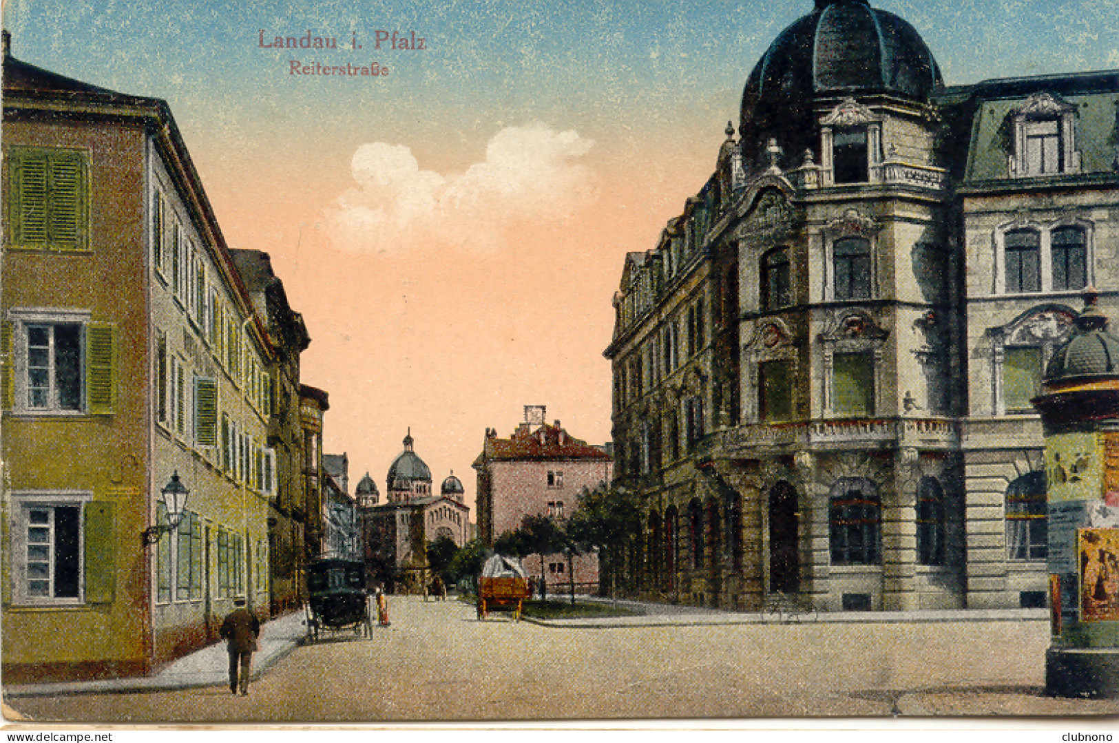 CPA - LANDAU - REITERSTRASSE - Landau