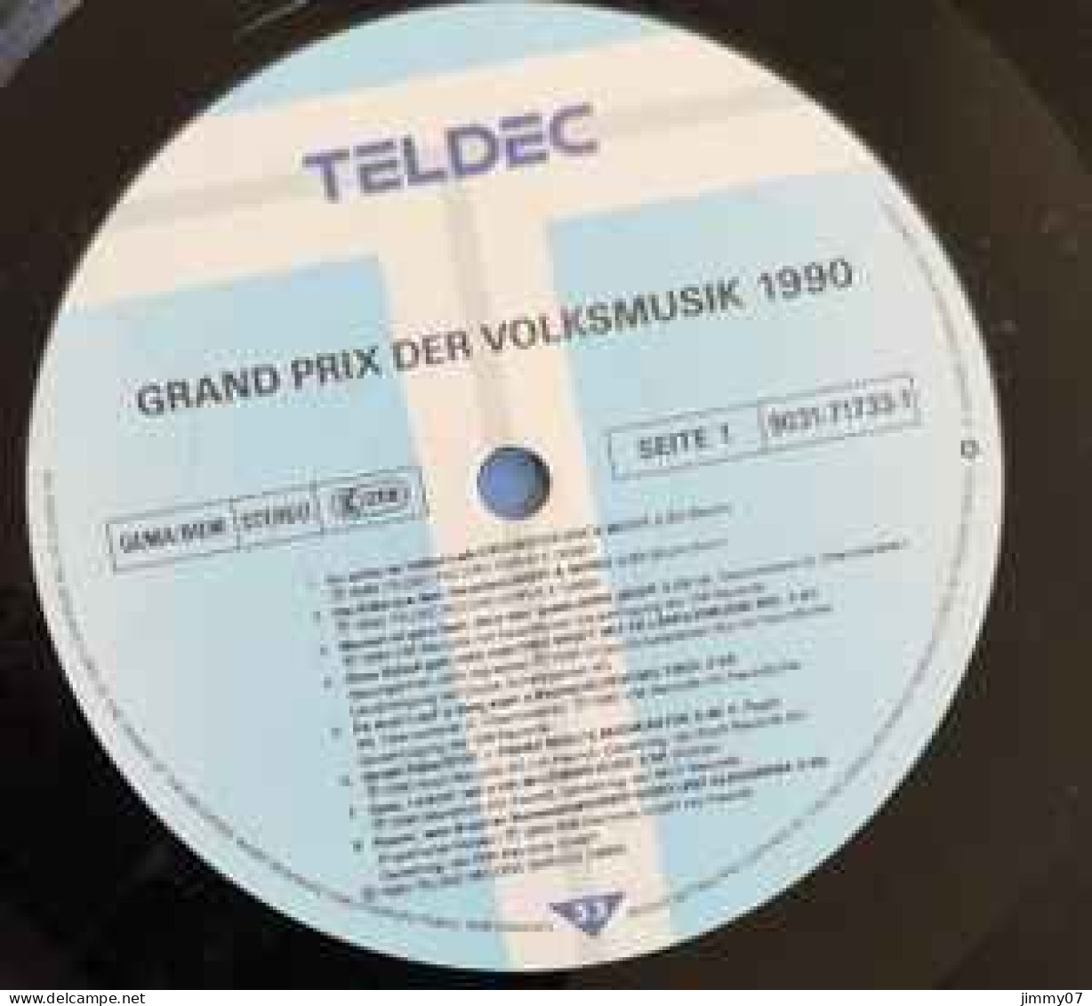 Various - Grand Prix Der Volksmusik 1990 (LP, Comp) - Country & Folk