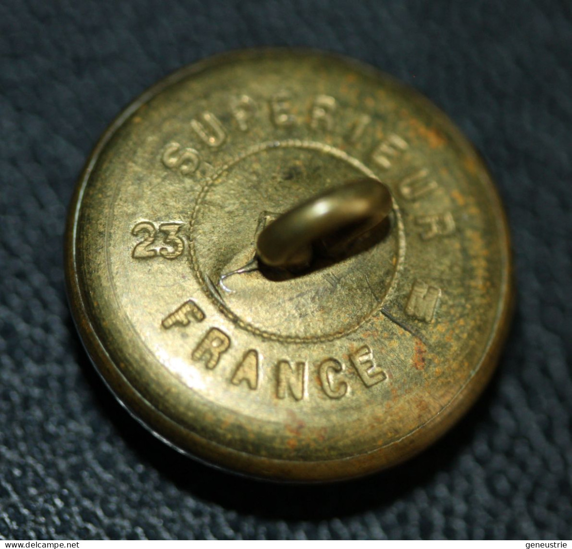 WW1 Bouton Militaire "Société Française Secours Aux Blessés (Croix Rouge Française)" WWI - Botones