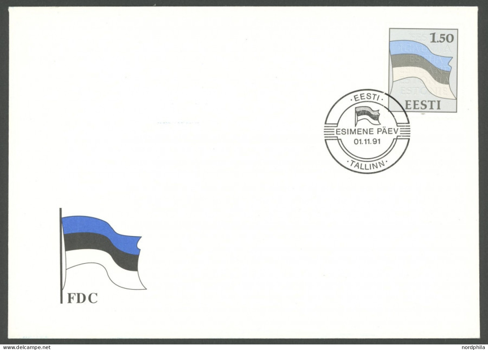 ESTLAND ,Brief,o , 1991/99, Mi. Nr. 165-175 Postfrisch, Mi. Nr. 174/5 Auf FDC, Mi.Nr. 346 Postfrisch Und Gestempelt, Pra - Estonie