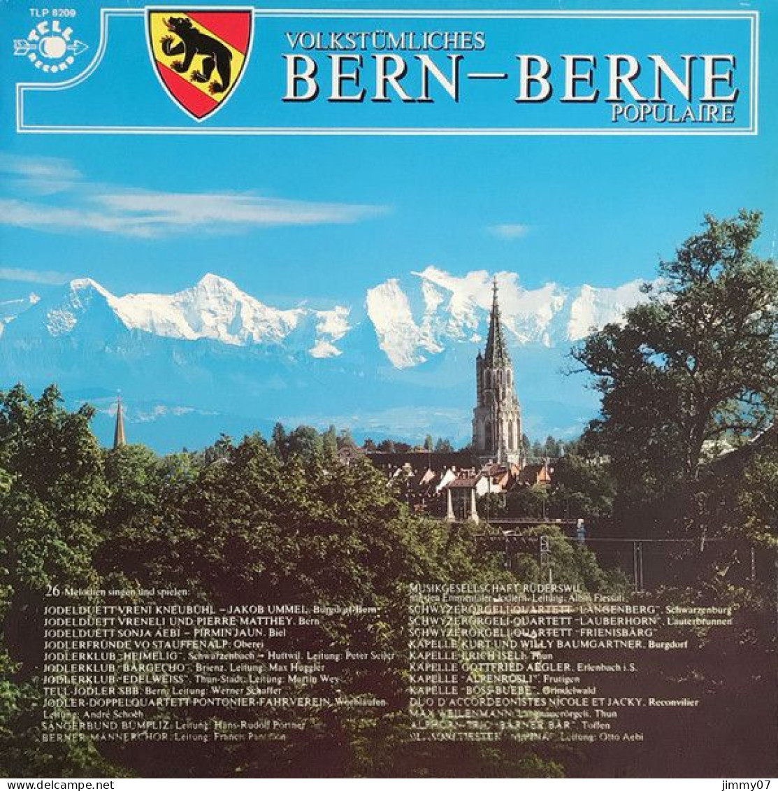 Various - Volkstümliches Bern = Berne Populaire (LP, Comp) - Country Et Folk