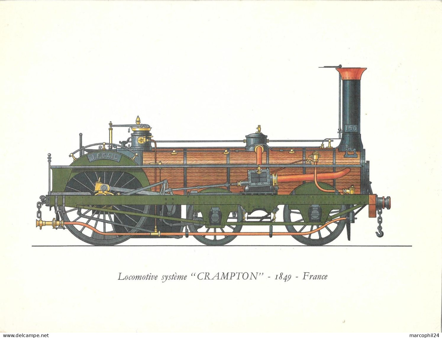 Publicité Pharma + SOFRAMYCINE + Histoire De La LOCOMOTIVE : Système CRAMPTON - France 1849 + Laboratoires ROUSSEL 1962 - Werbung