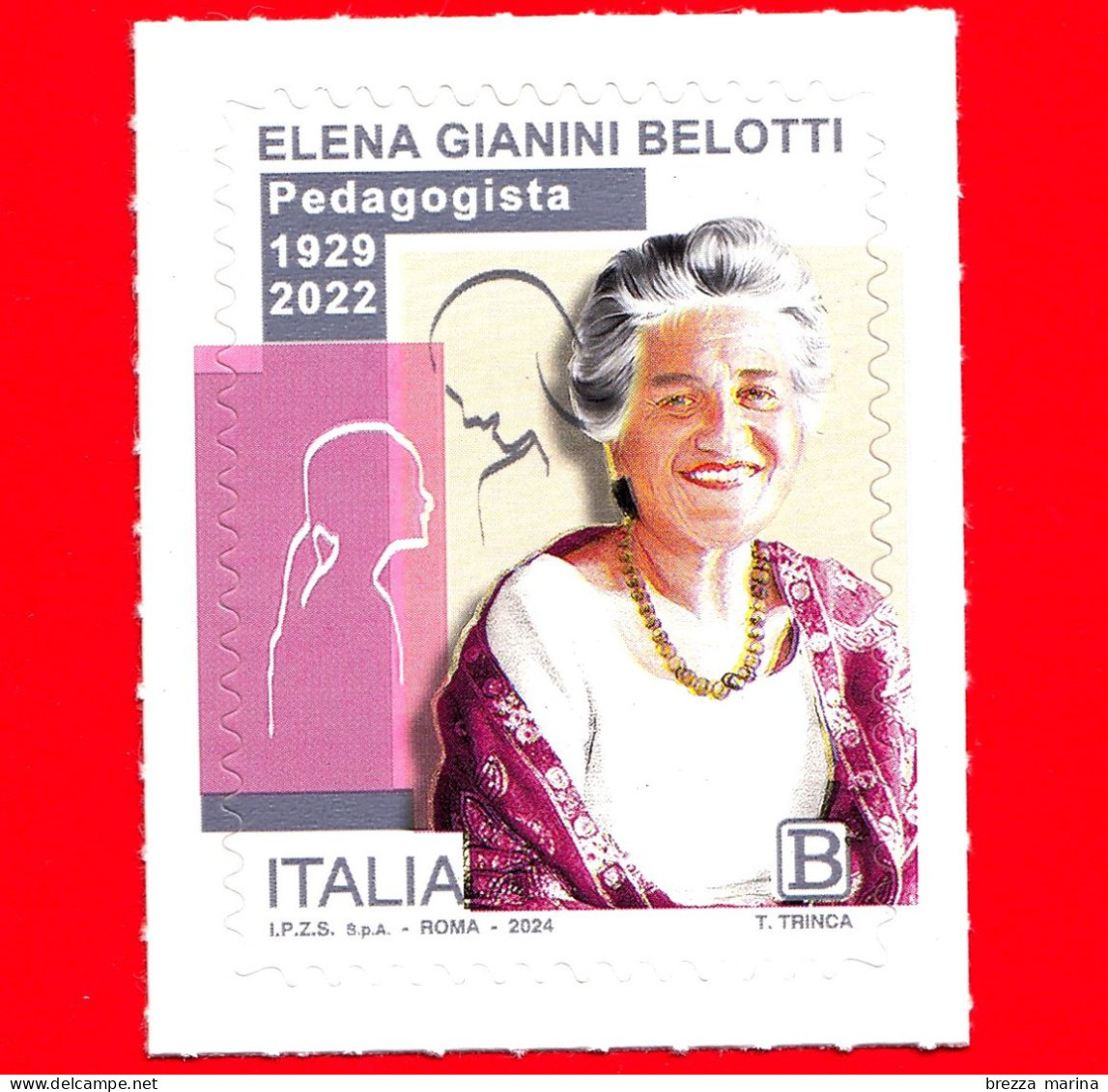 Nuovo - MNH - ITALIA - 2024 - La Forza Delle Donne - Elena Gianini Belotti, Pedagogista  - B - 2021-...: Ungebraucht