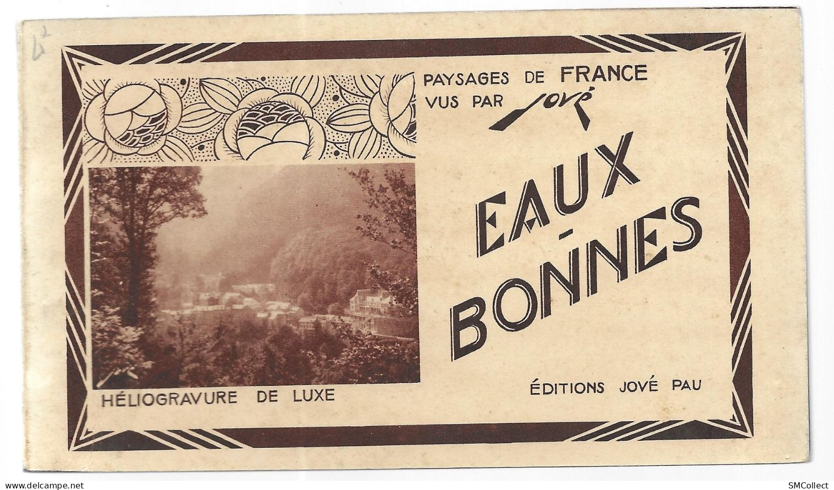 Eaux Bonnes, Carnet De 10 Cartes (GF3701) - Eaux Bonnes