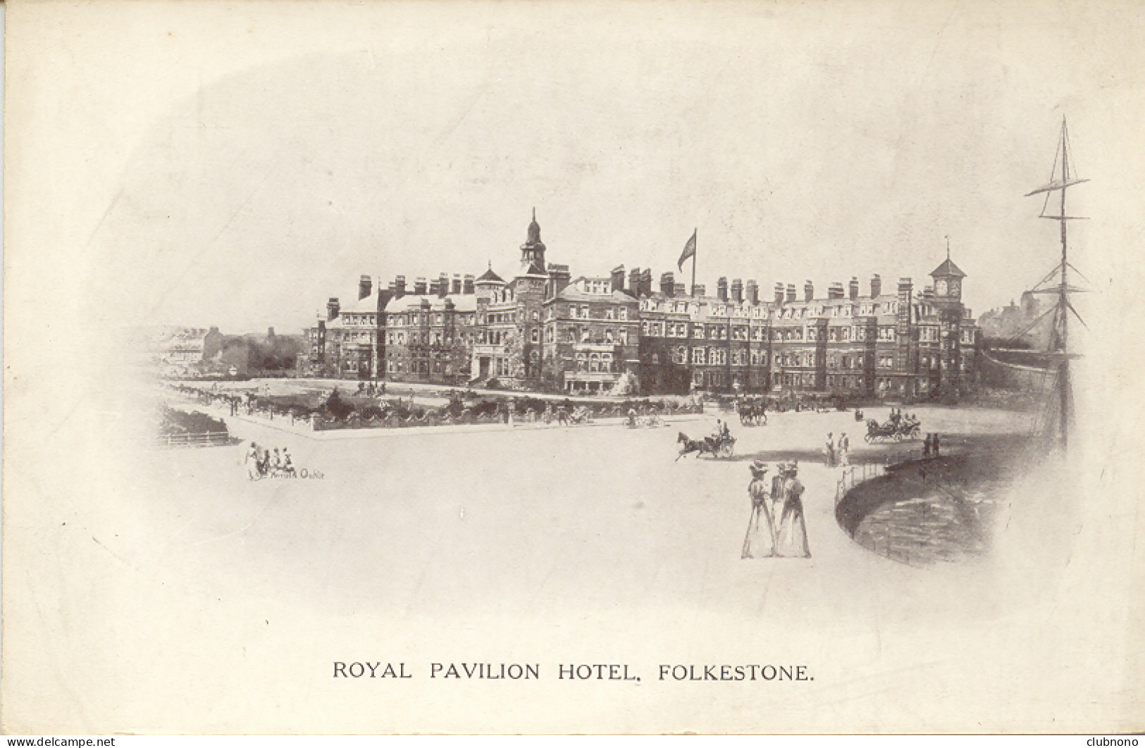 CPA - FOLKESTONE - ROYAL PAVILLON HOTEL - Folkestone