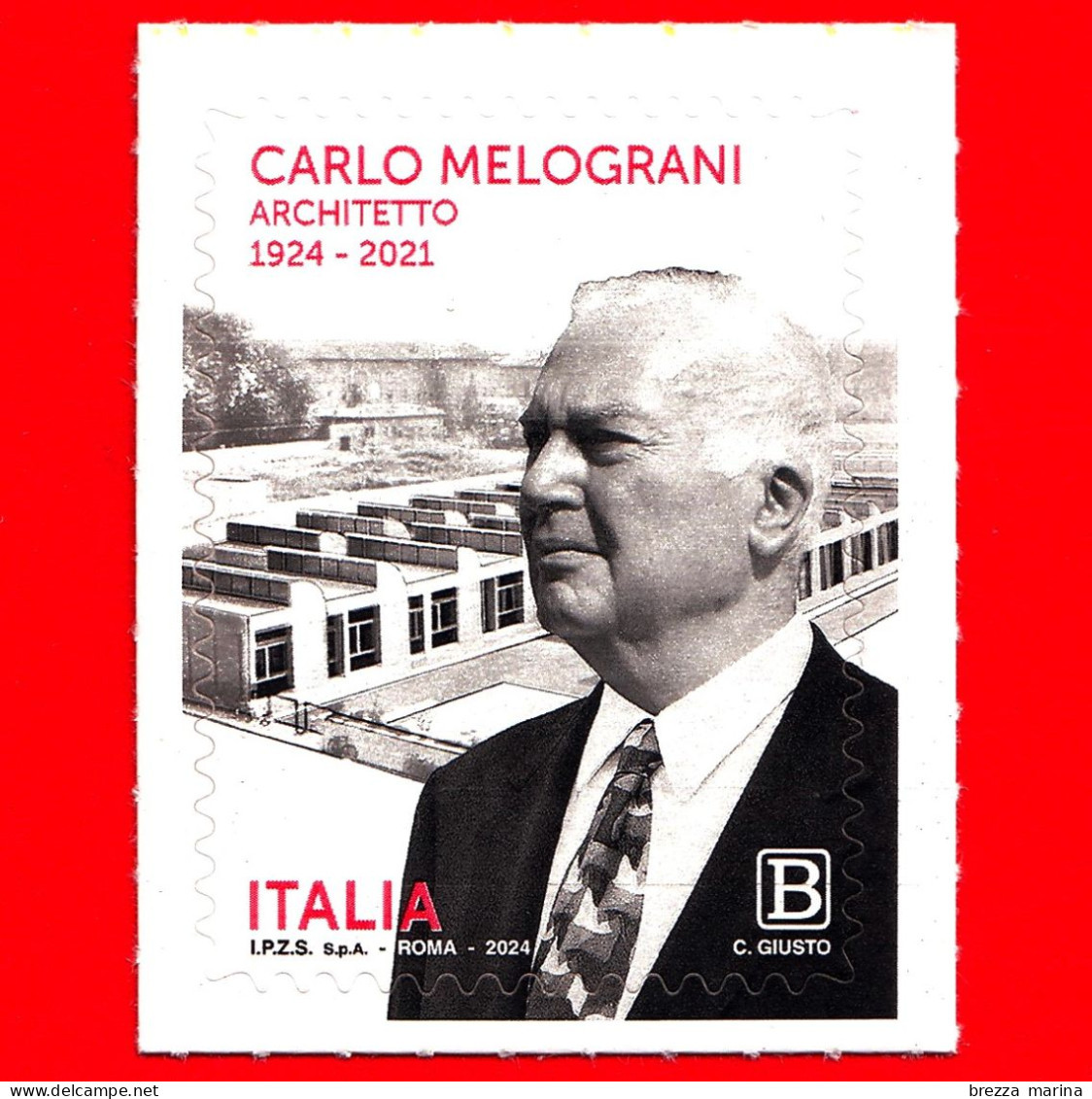 Nuovo - MNH - ITALIA - 2024 - 100 Anni Della Nascita Di Carlo Melograni, Architetto - B - 2021-...: Mint/hinged