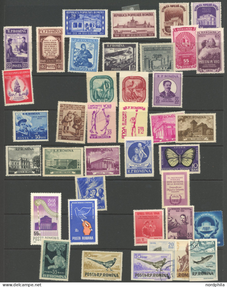 SAMMLUNGEN, LOTS ,o, , Ab 1950, Partie Meist Verschiedener Ausgaben, Mit Einigen Blocks, Feinst/Pracht - Collections