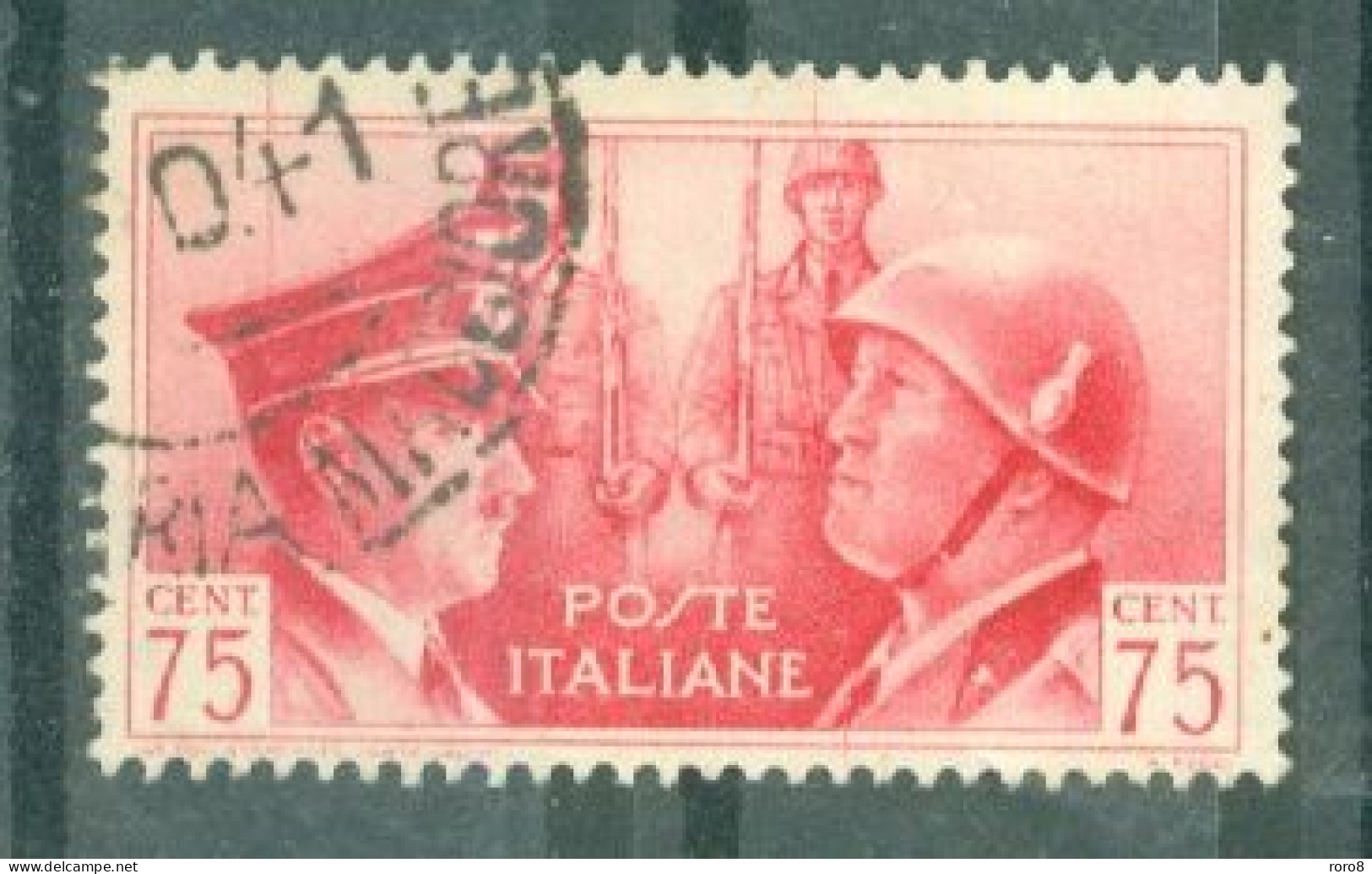 ITALIE - N°436 Oblitéré - Fraternité D'armes Germano-italienne. - Usados