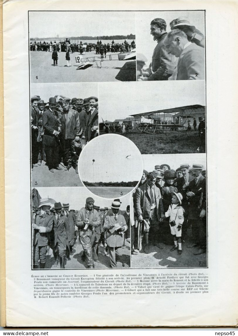 L'aérophile.Revue technique & pratique locomotions aériennes.1911.publie le Bulletin Officiel de l'Aéro-Club de France.