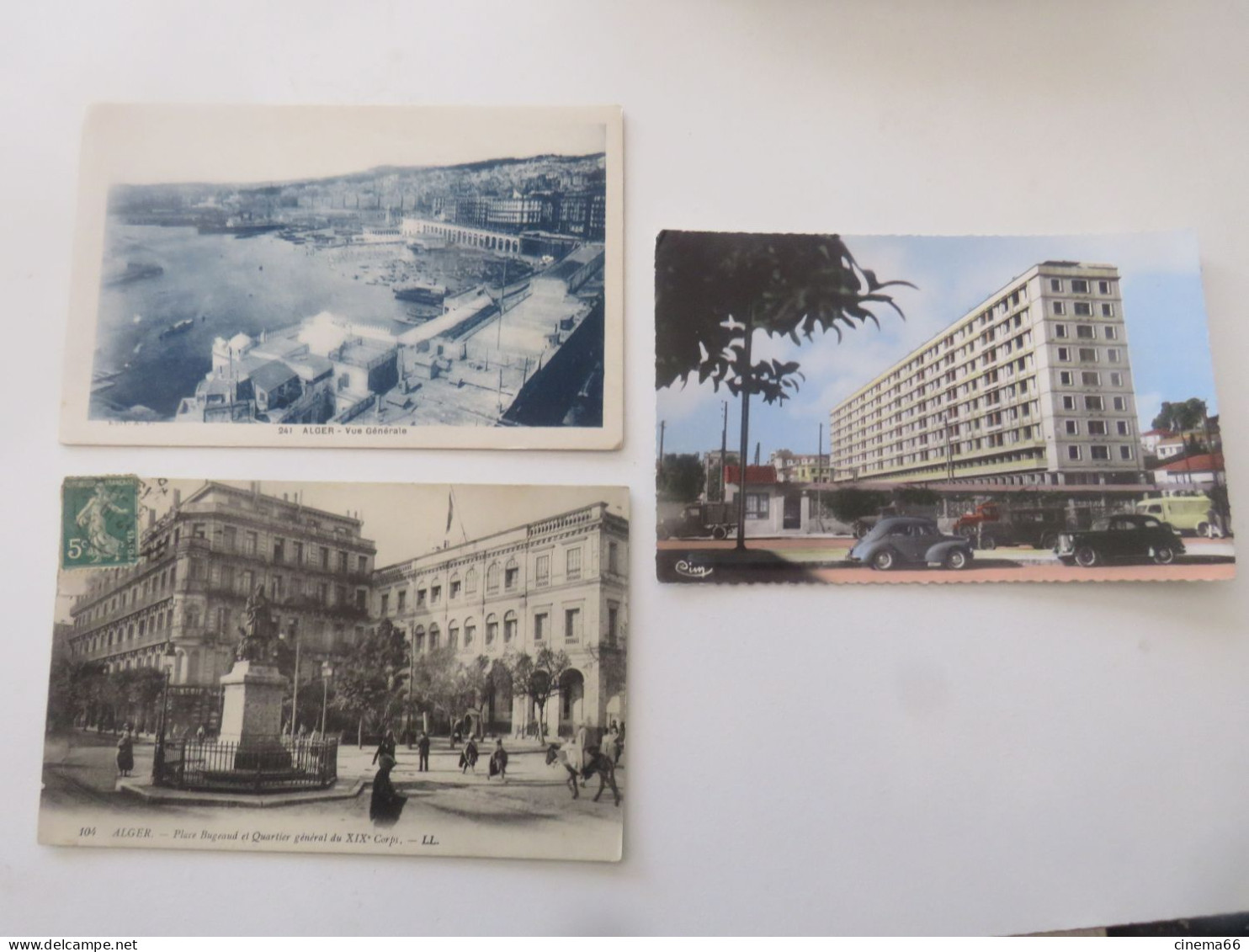 ALGER - Le Lot Des 3 Cartes - Alger