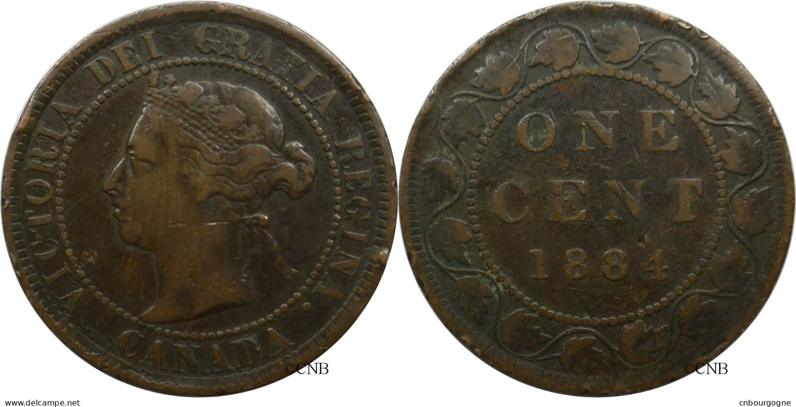 Canada - Confédération - Victoria - 1 Cent 1884 - TB/VF30 - Mon6020 - Canada