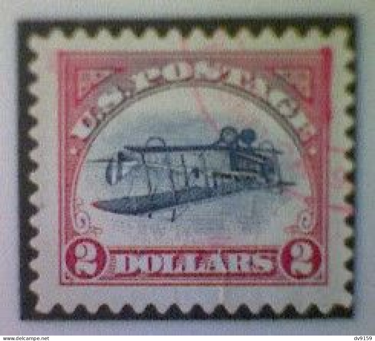 United States, Scott #4806a, Used(o), 2013, Inverted Jenny, Single, $2, Blue, Black, And Red - Usados