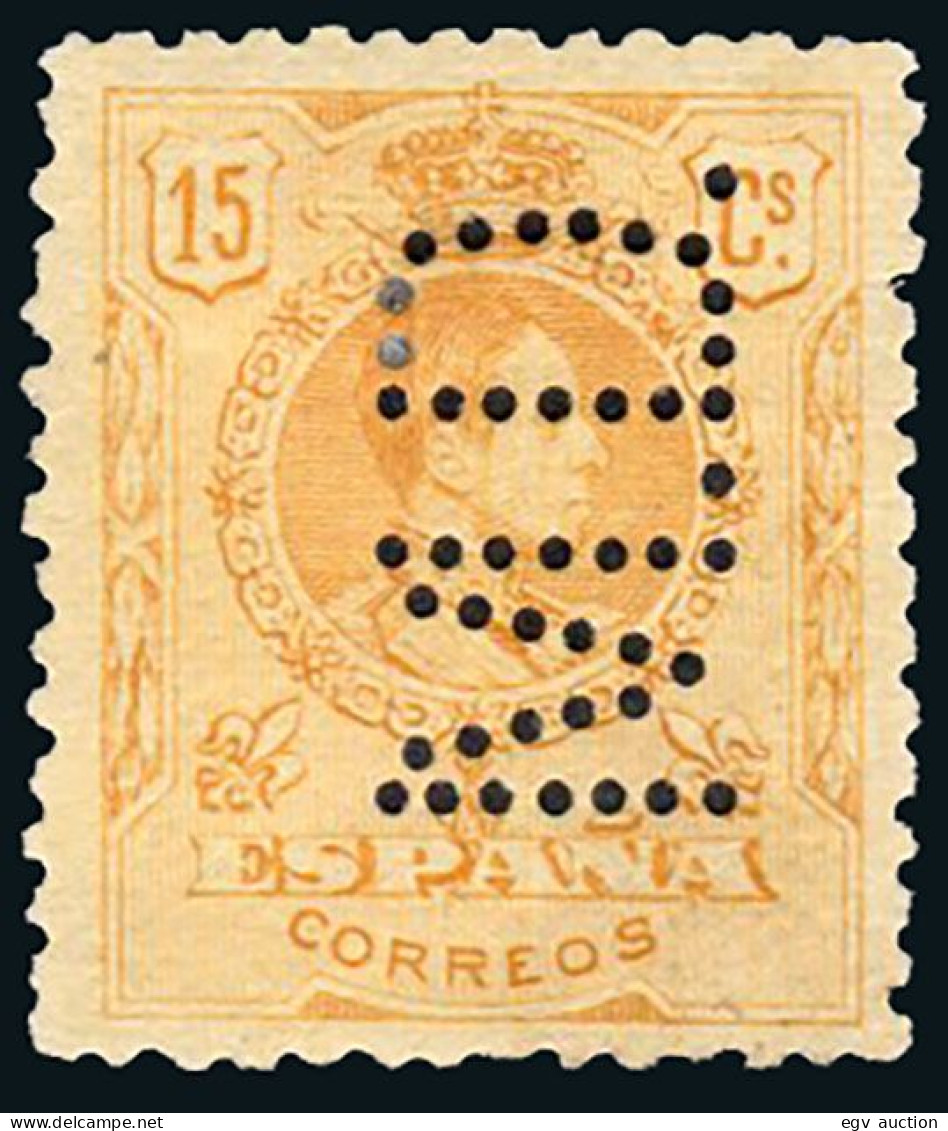 Madrid - Perforado - Edi * 271 - "M.D" - Unused Stamps