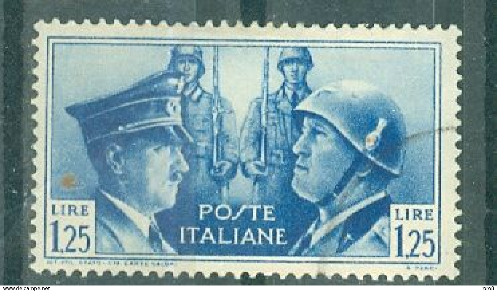 ITALIE - N°437 Oblitéré - Fraternité D'armes Germano-italienne. - Usados