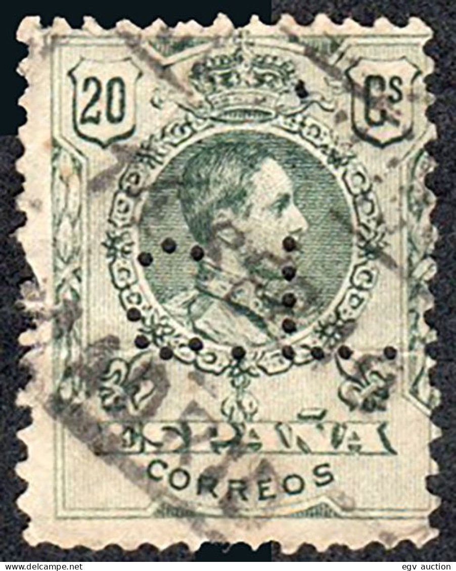 Madrid - Perforado - Edi O 272 - "CL" (Banco) - Unused Stamps